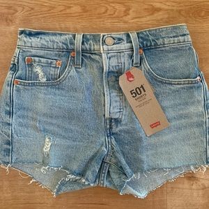 BRAND NEW Levis 501 High Rise Shorts